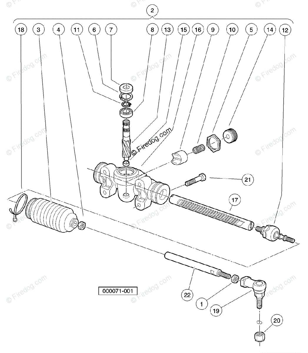 husqvarna steering parts diagram