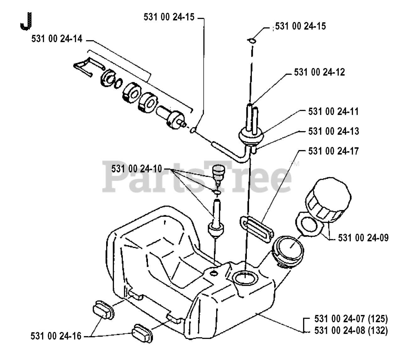 husqvarna trimmer parts diagram