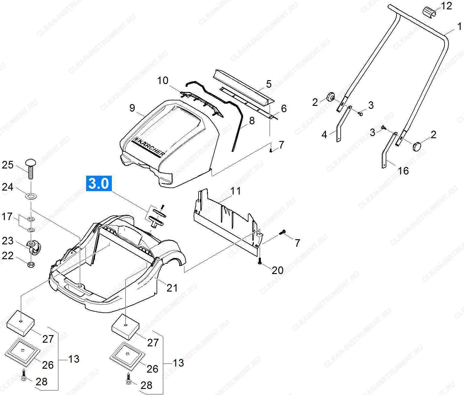 husqvarna yth2042 parts diagram