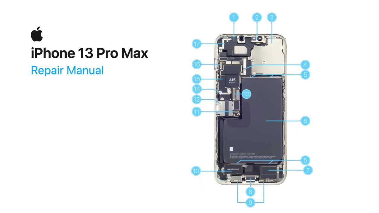 iphone 6s diagram of parts