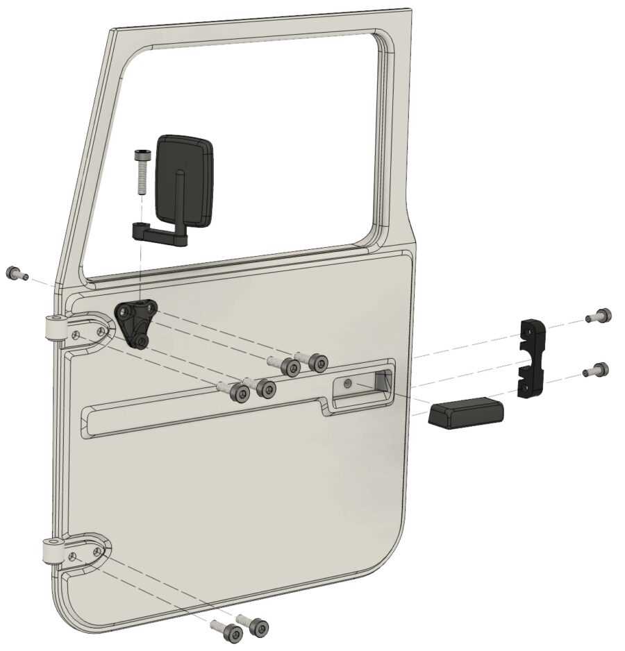 jeep hardtop parts diagram