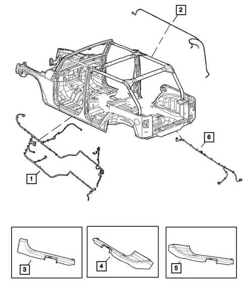 jeep hardtop parts diagram