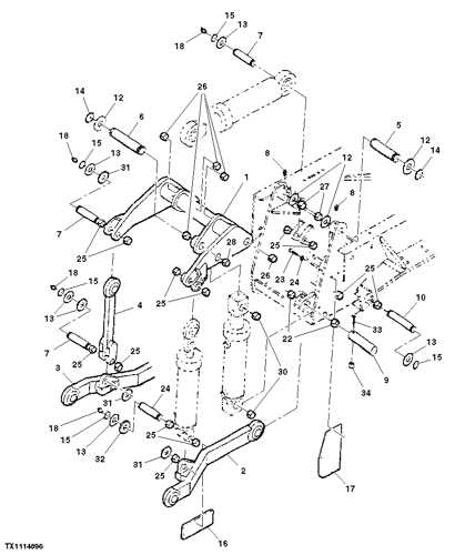 john deere 2155 parts diagram