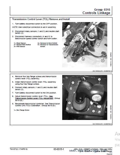 john deere 450j parts diagram