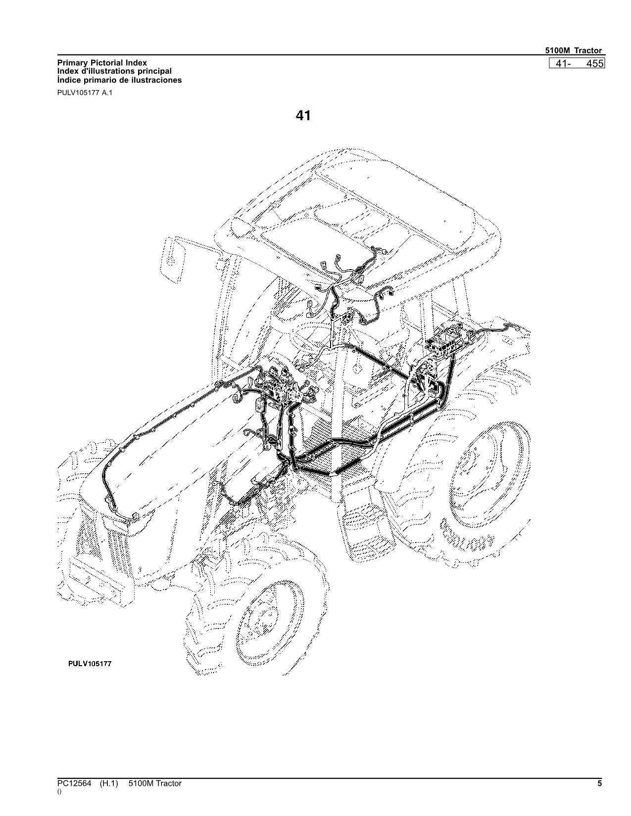 john deere 455 parts diagram