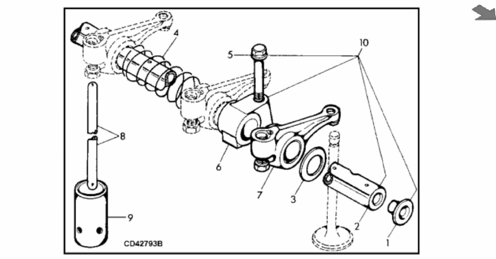 john deere 5410 parts diagram