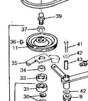 john deere 60 mower deck parts diagram