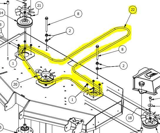 john deere f525 deck parts diagram