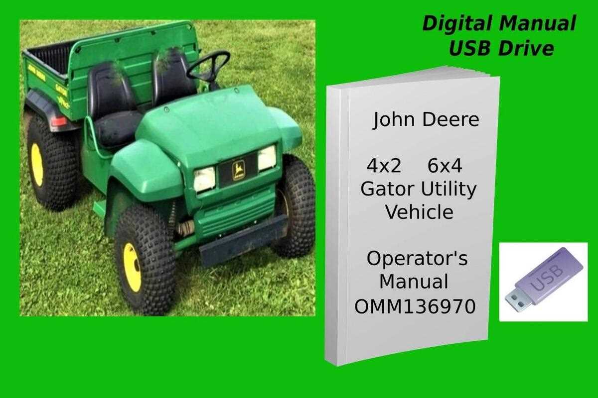 john deere gator 4x2 parts diagram