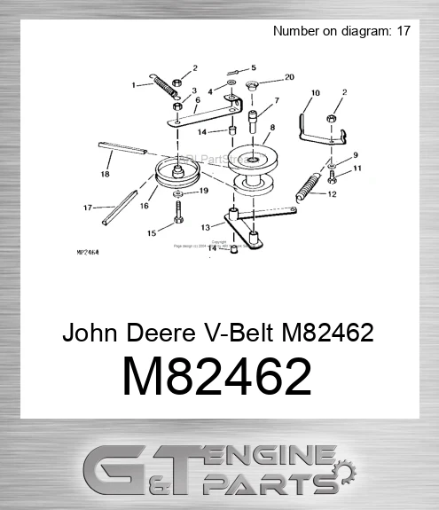 john deere l120 deck parts diagram