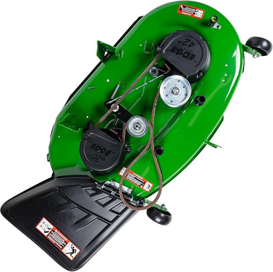 john deere la115 mower deck parts diagram