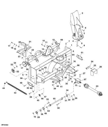 john deere model 49 snowblower parts diagram