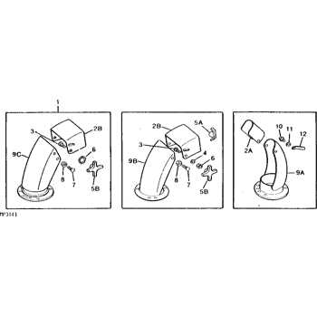 john deere model 49 snowblower parts diagram