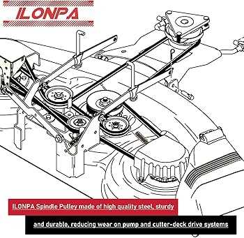 john deere x300 42 inch mower deck parts diagram