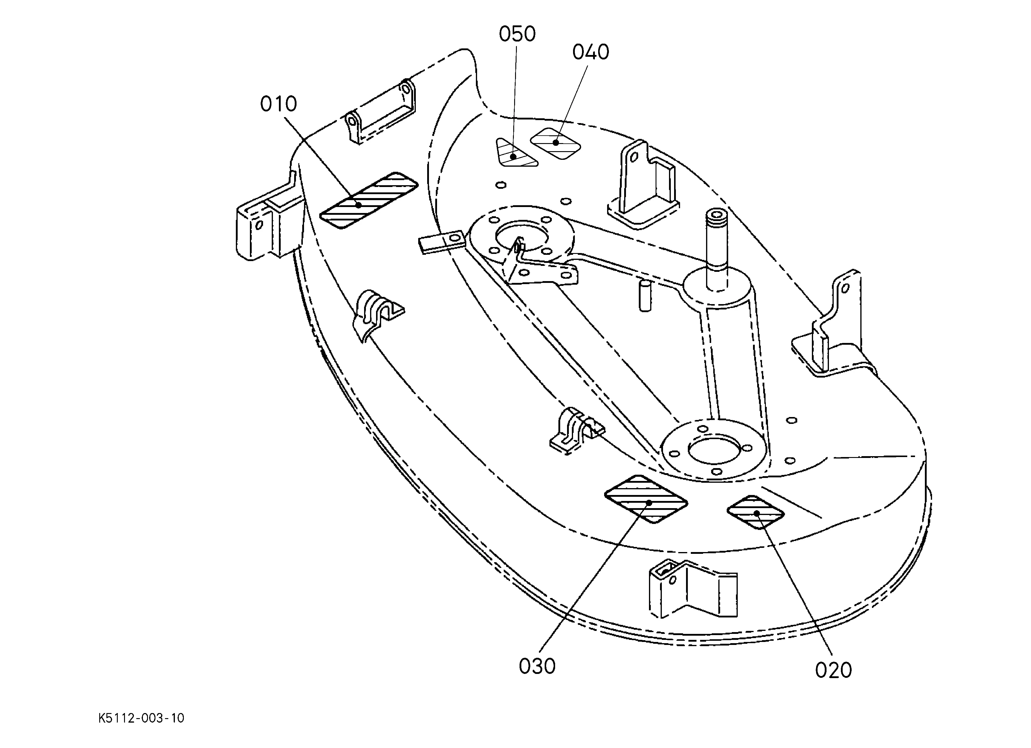 john deere z225 42c parts diagram