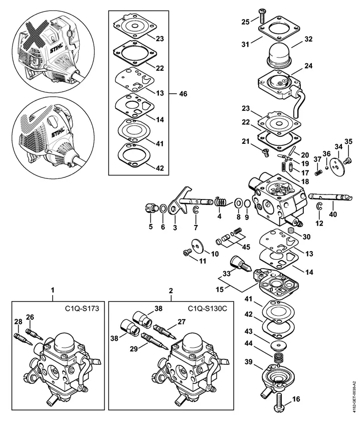 keihin carburetor parts diagram