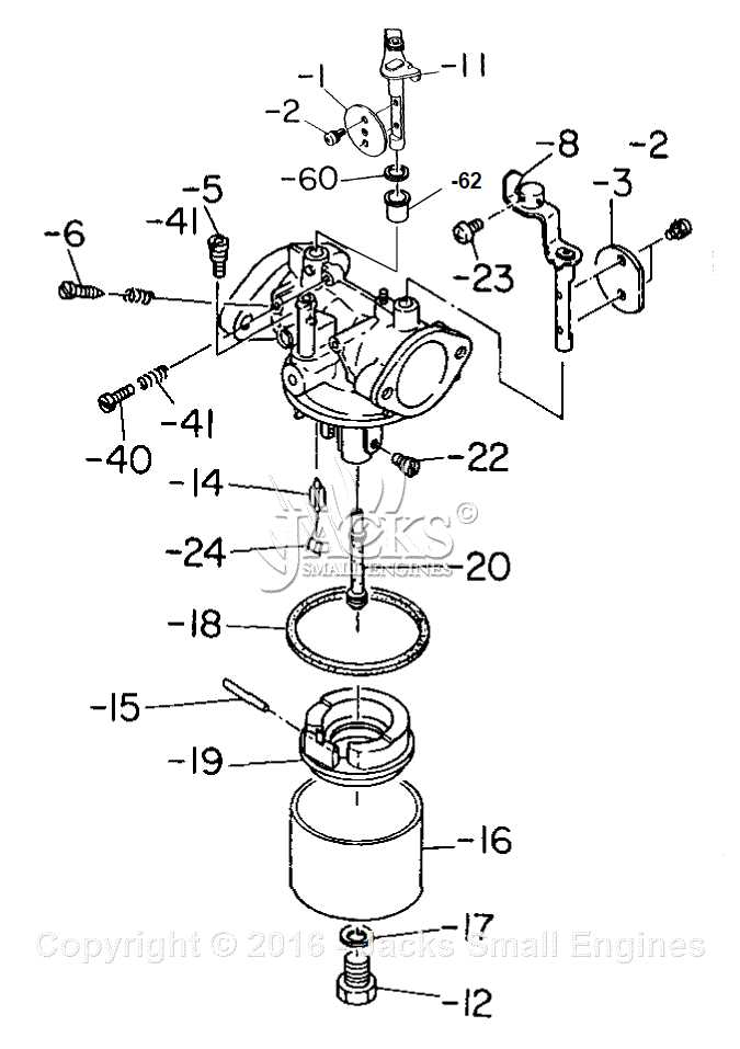 keihin carburetor parts diagram