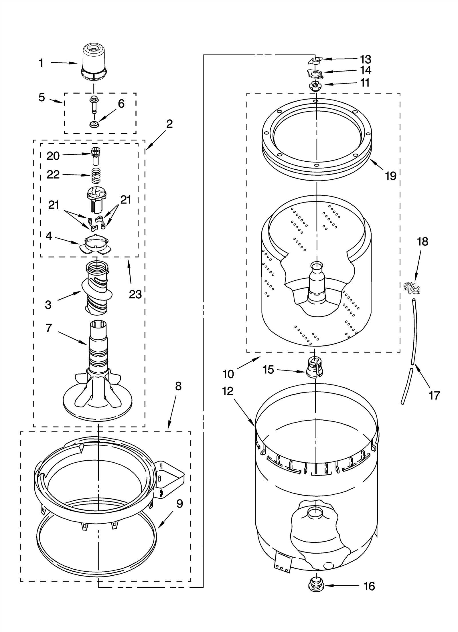 kenmore dryer model 110 parts diagram