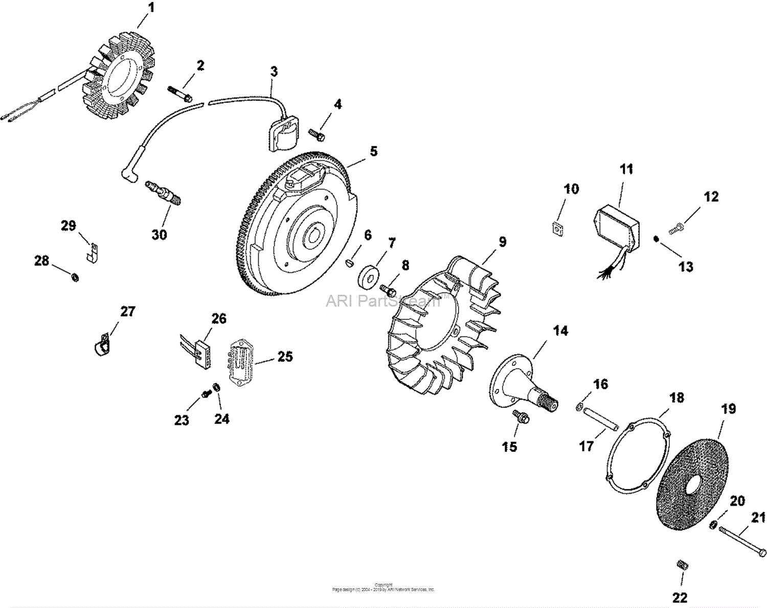 kohler ch740 parts diagram