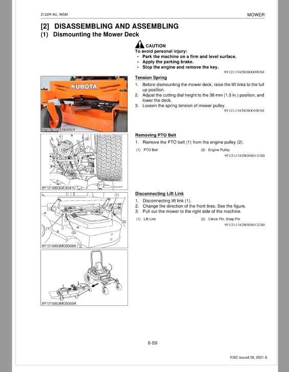 kubota z122rkw 42 parts diagram