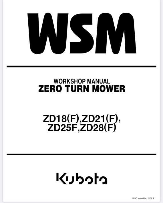 kubota zd18 mower deck parts diagram