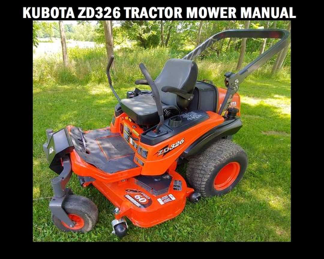 kubota zd323 mower deck parts diagram