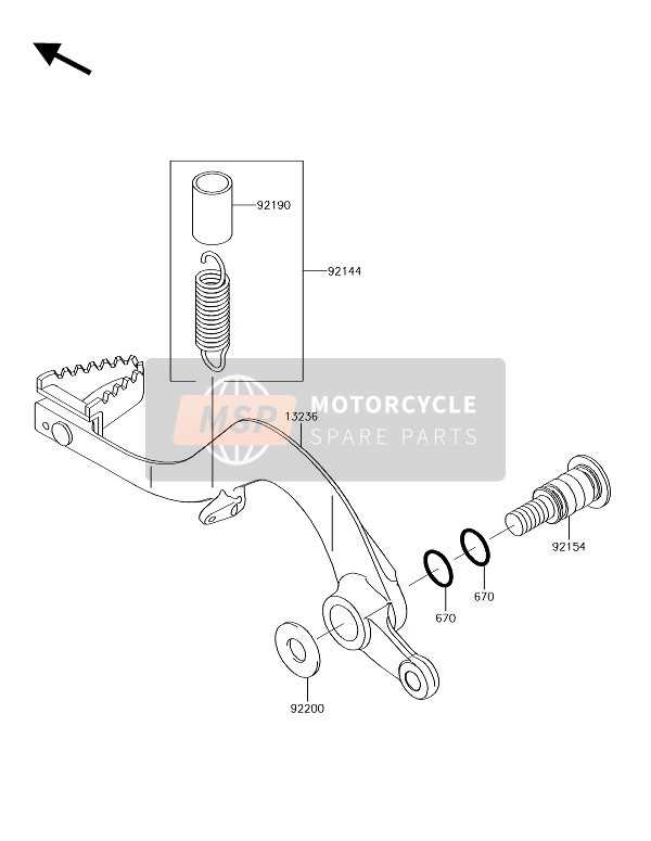 kx450f parts diagram