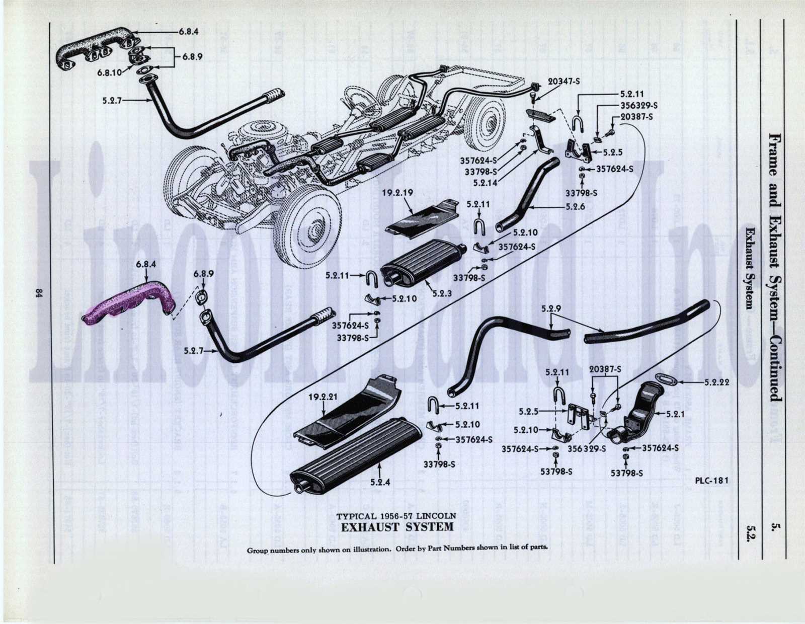 lincoln town car parts diagram