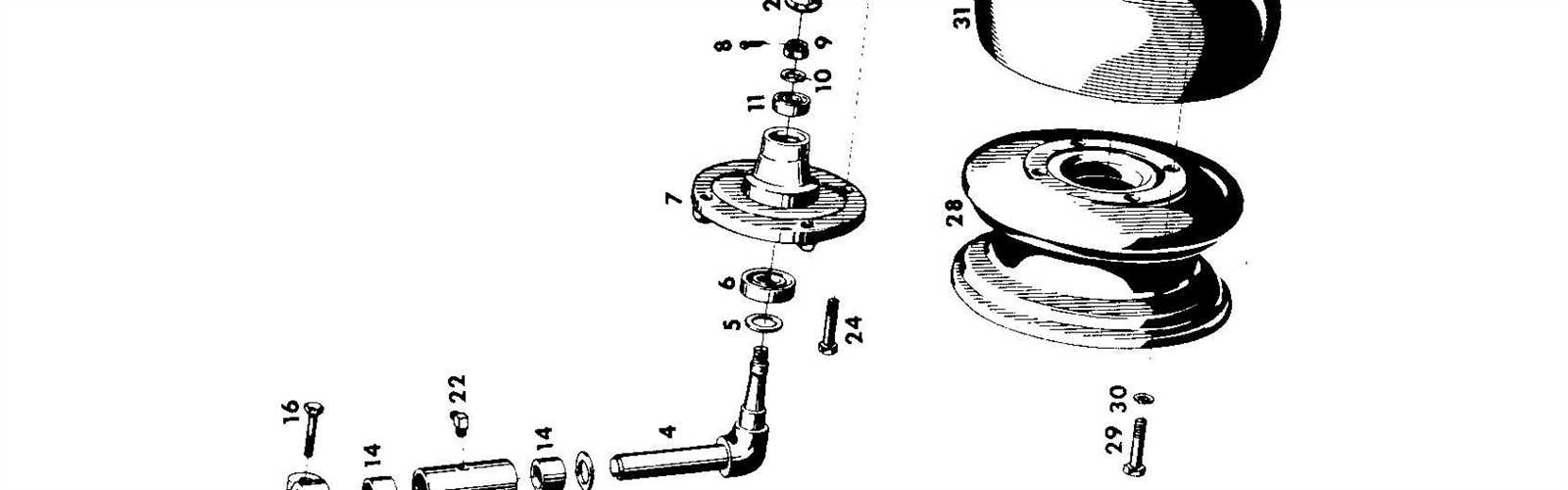 massey ferguson 135 steering parts diagram