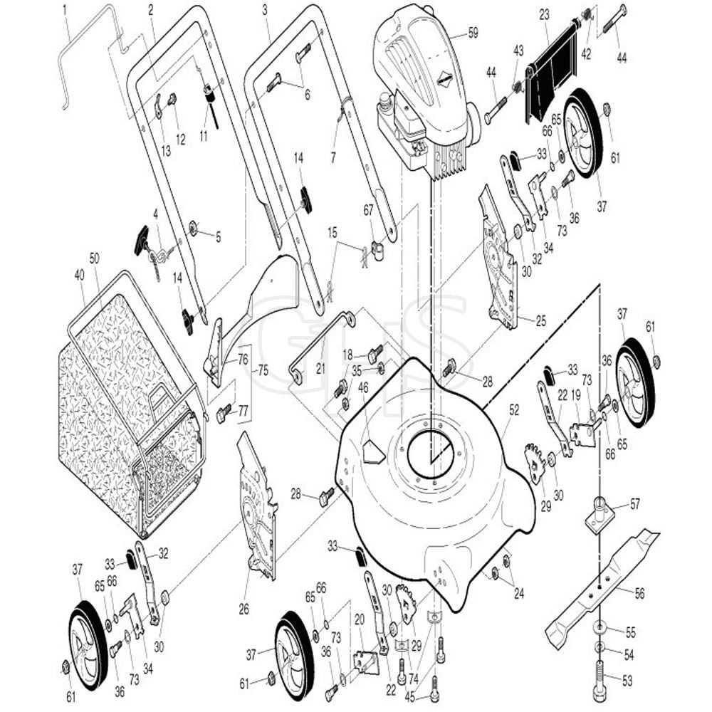 mcculloch 610 parts diagram