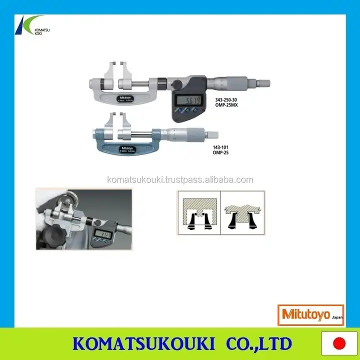 mitutoyo micrometer parts diagram