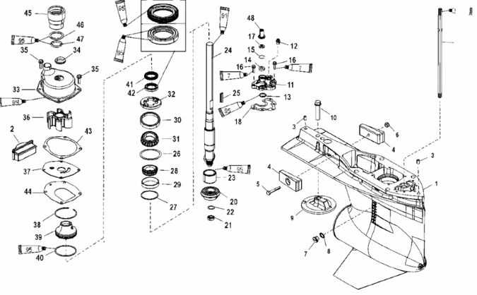 motor parts diagram