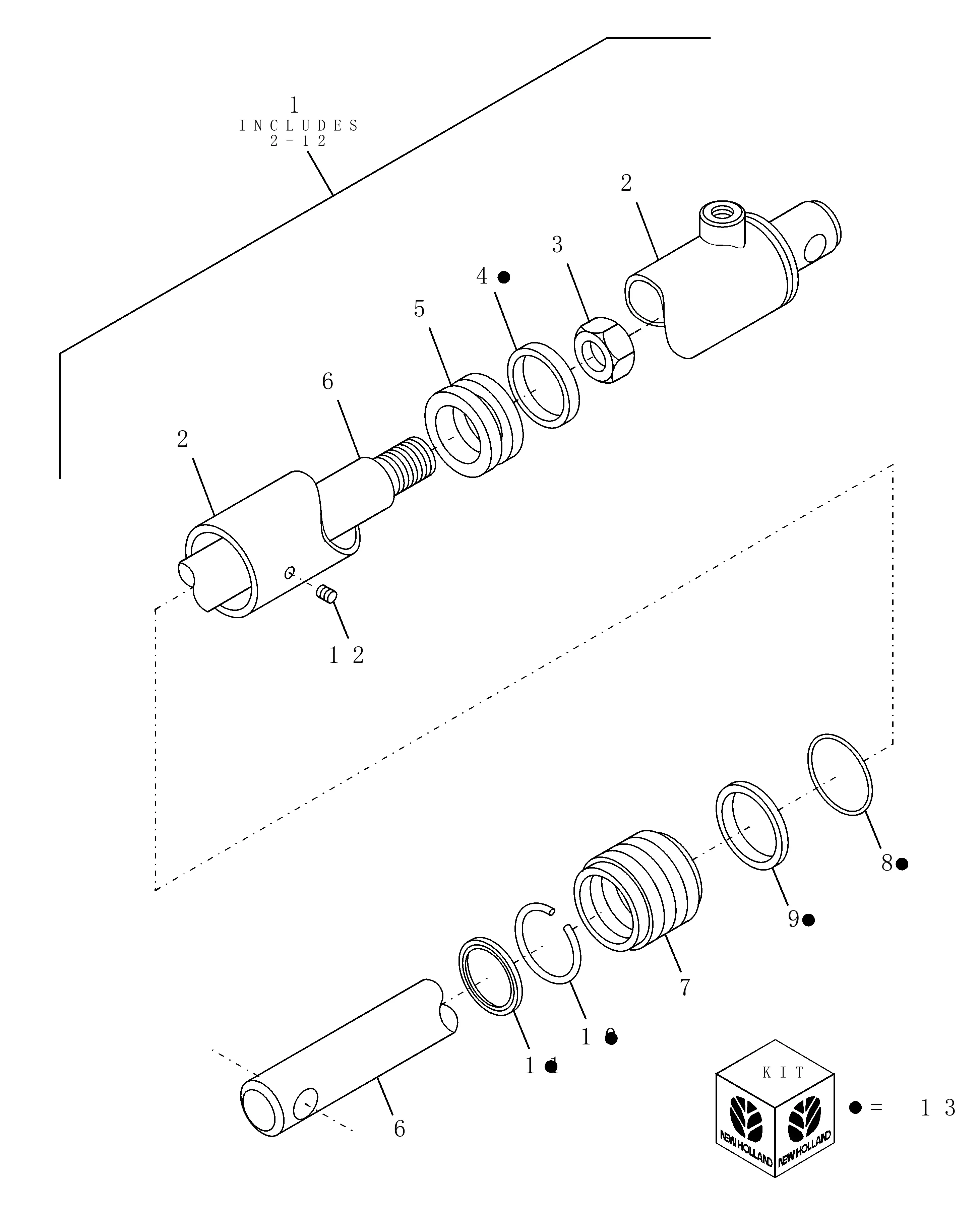 new holland 1475 haybine parts diagram