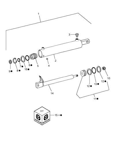 new holland 855 baler parts diagram