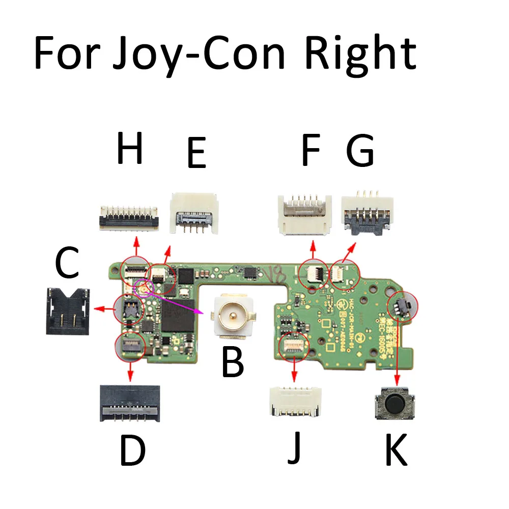 nintendo switch parts diagram