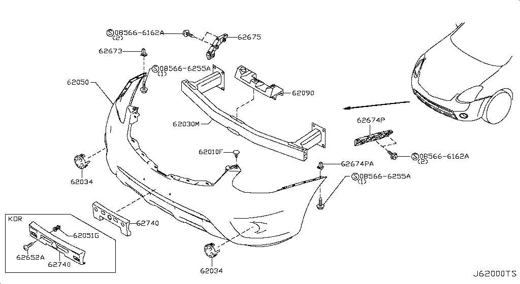 nissan rogue parts diagram