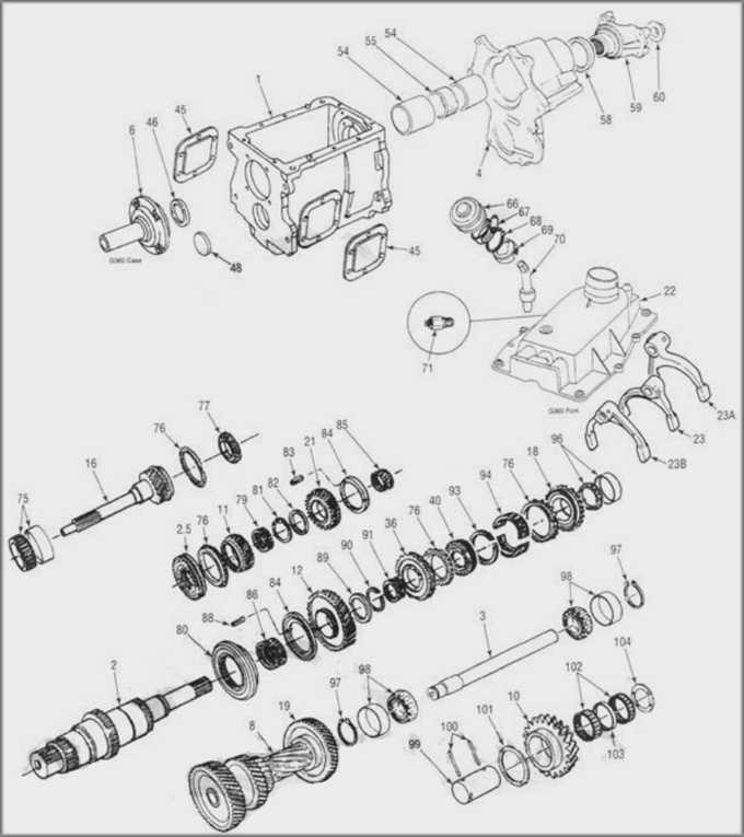 nv4500 transmission parts diagram