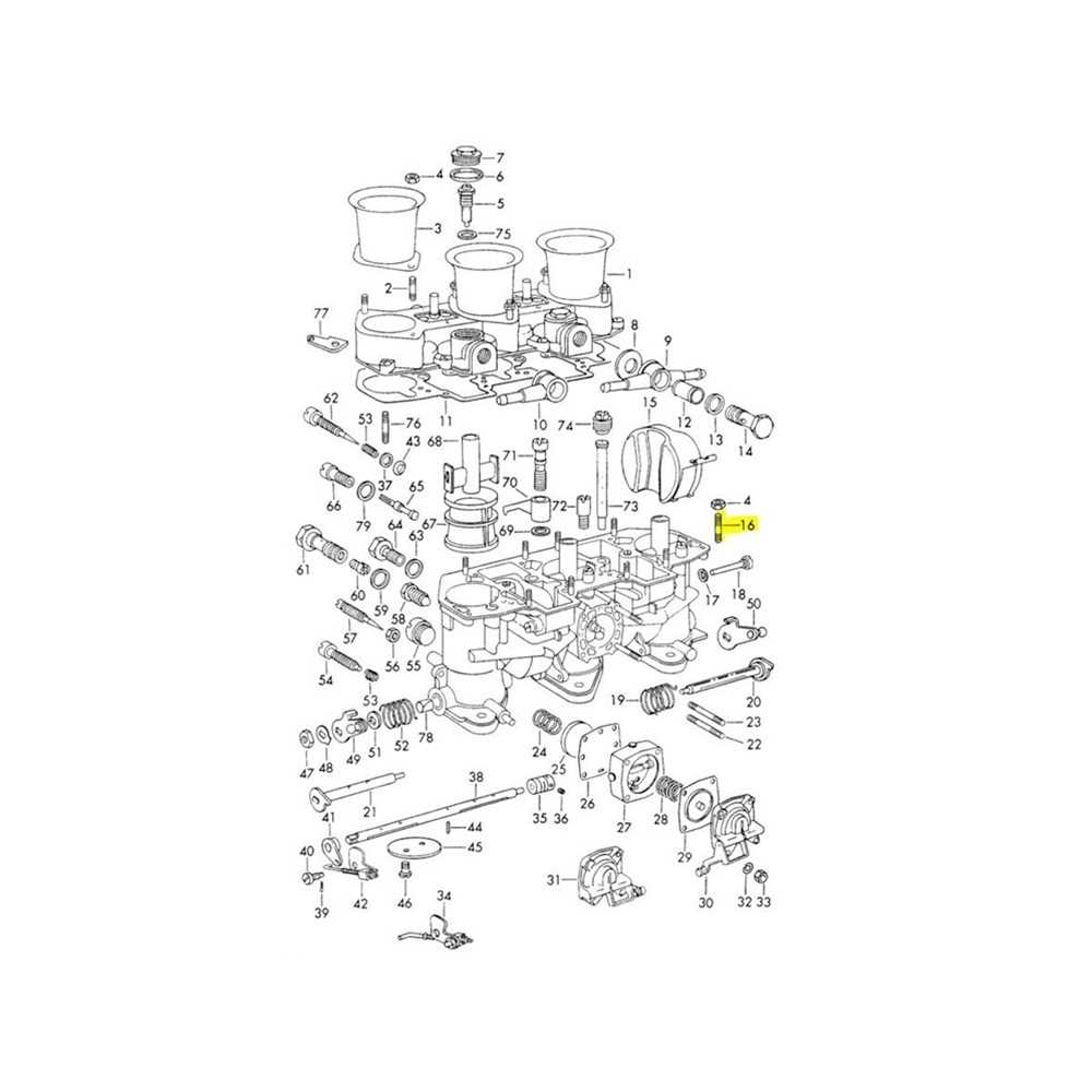 porsche 914 parts diagram