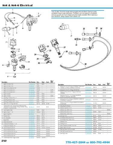 porsche 914 parts diagram