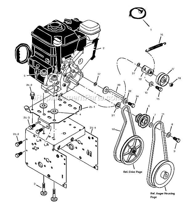 poulan leaf blower parts diagram