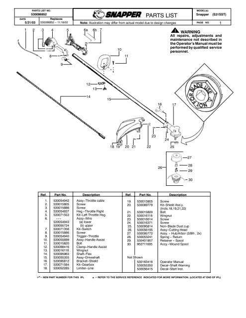 poulan pro riding mower parts diagram