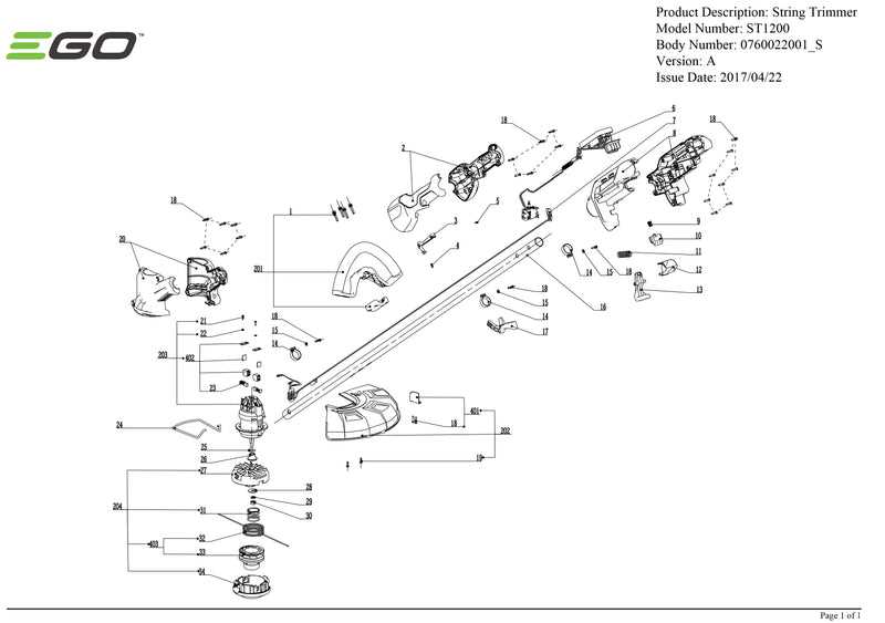 poulan pro trimmer parts diagram