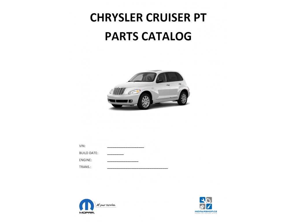 pt cruiser engine parts diagram