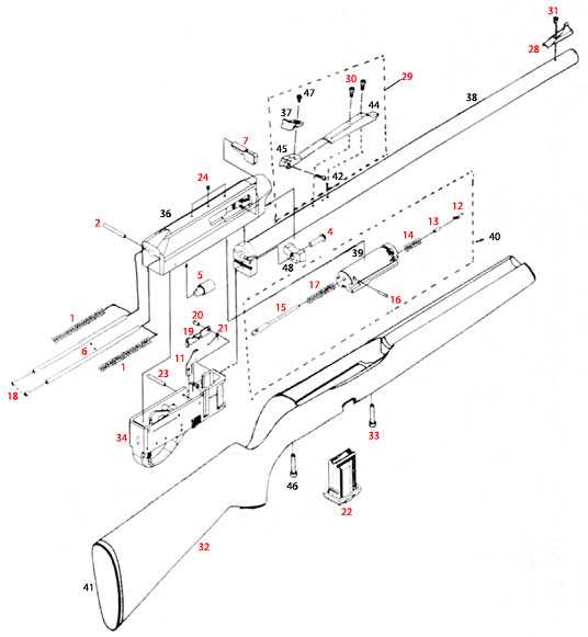 remington 783 parts diagram