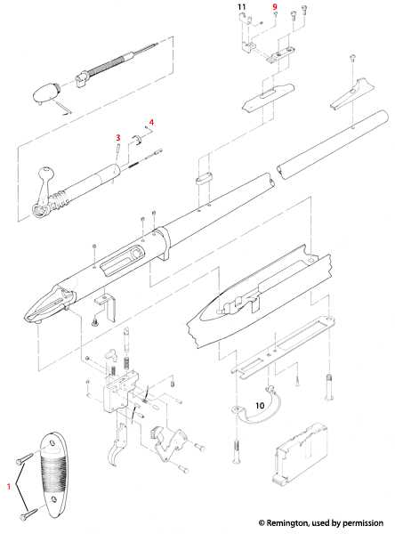 remington 783 parts diagram