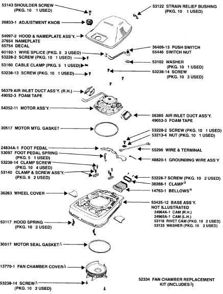 royal vacuum parts diagram