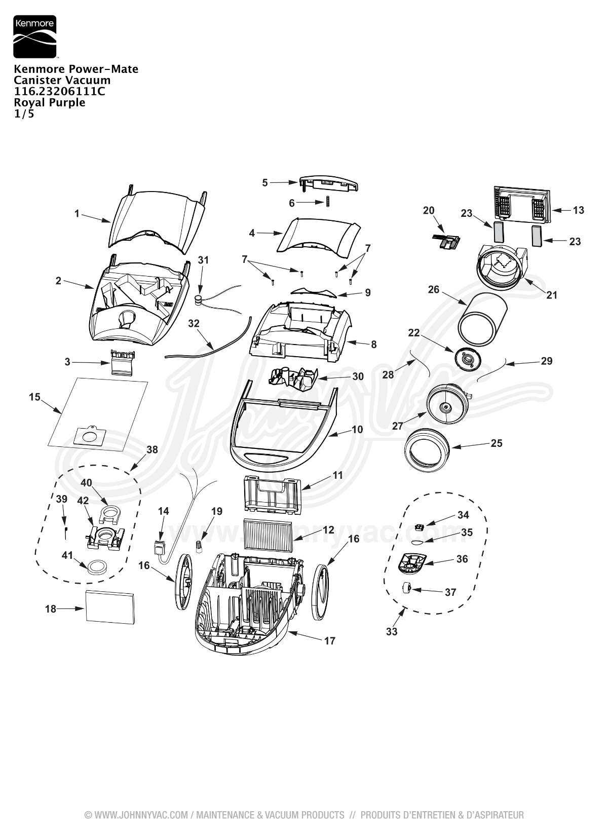 royal vacuum parts diagram