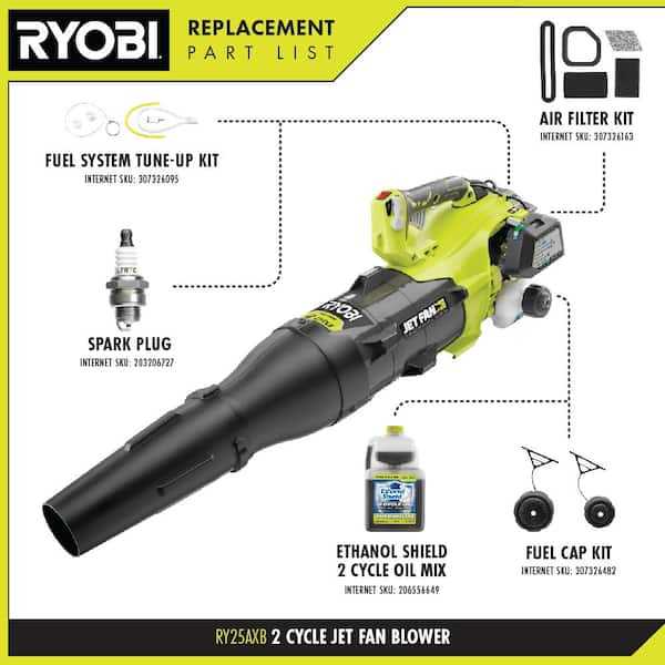 ryobi full crank 2 cycle parts diagram