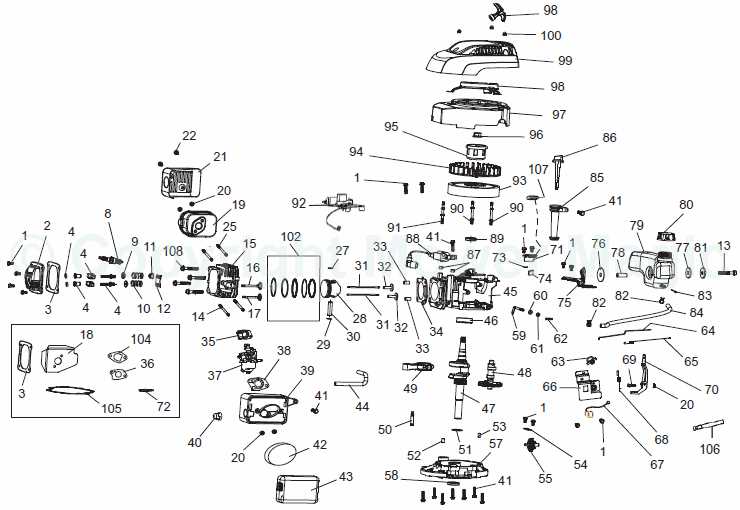 ryobi tiller parts diagram