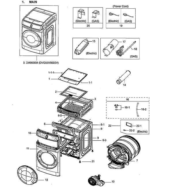 samsung dryer dv42h5000ew a3 parts diagram